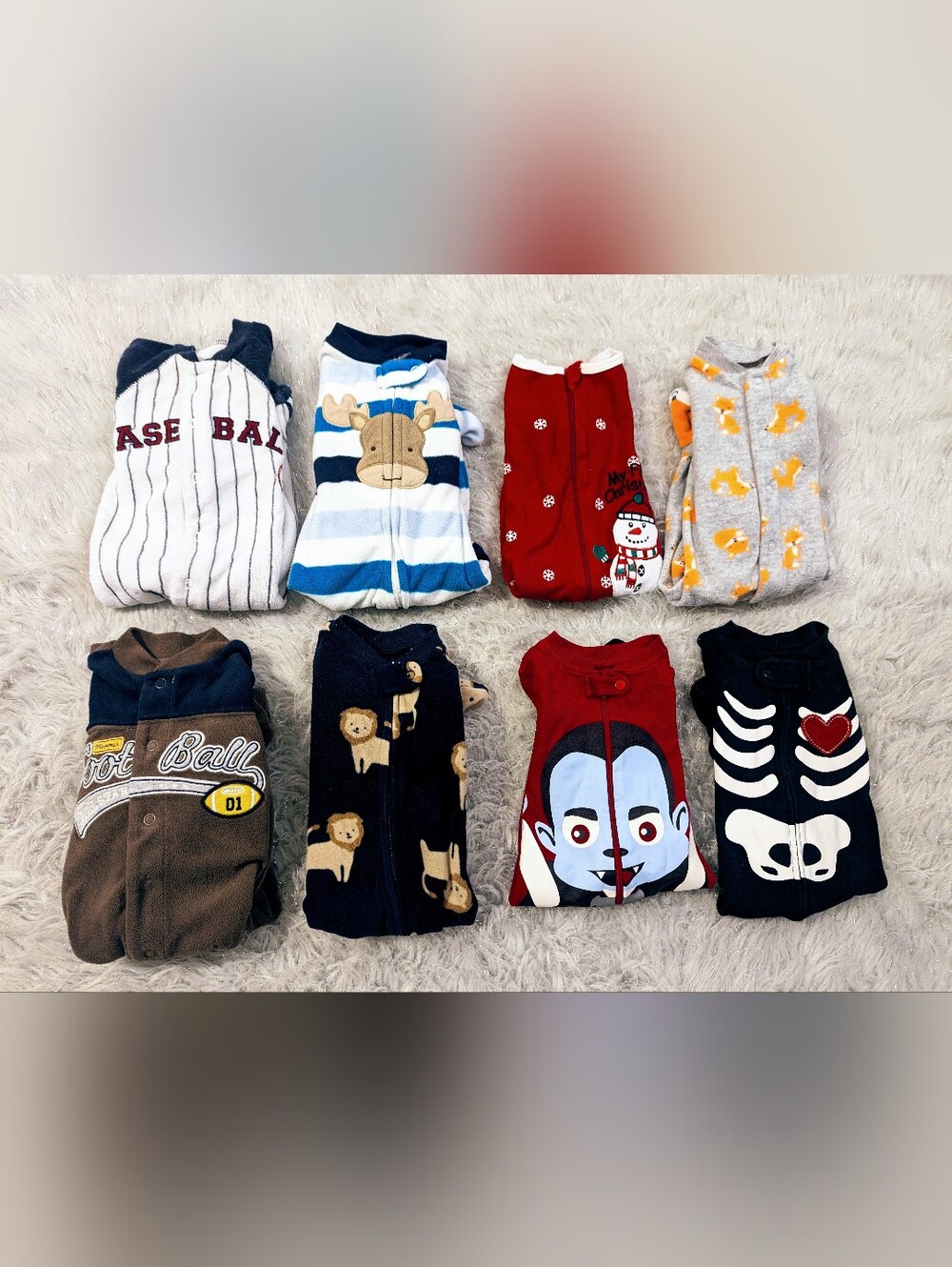 Baby Boys Size 0/3 Months Winter Sleepers
